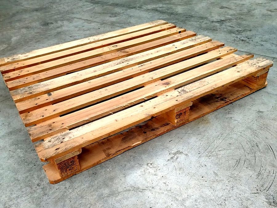 Palet CP-1 de madera, 1000 x 1200 mm