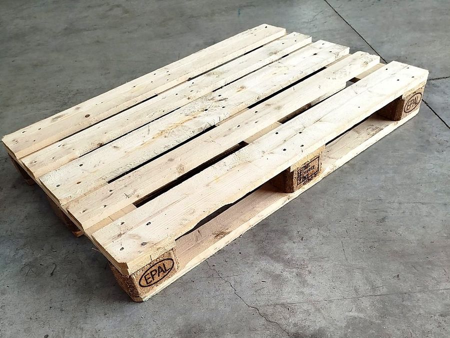 Palet europeo EPAL de primera, 800 x 1200 mm